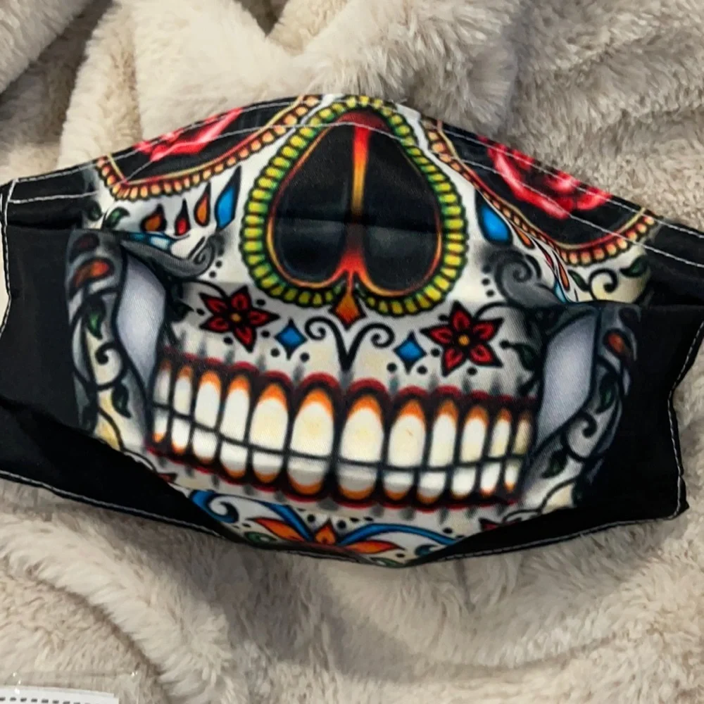 New Sugar Skull face mask